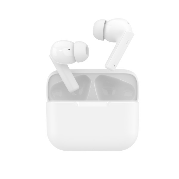 MEIYO - ÉCOUTEURS A RÉDUCTION DE BRUIT ANC SANS FIL BLUETOOTH BLANC