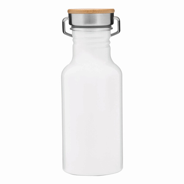 Aluminium Bottle Eco Transit - White