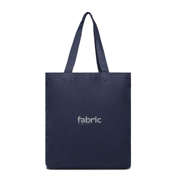 VINGA Tote bag en toile recyclée AWARE™ Hilo - Bleu Marine