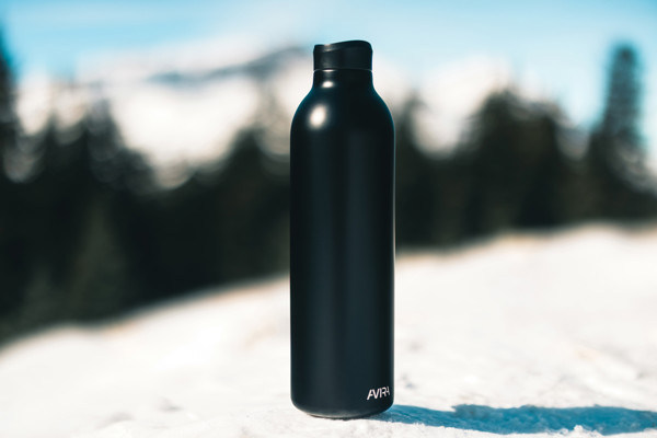 Avira Avior RCS Re-steel bottle 1L - Black