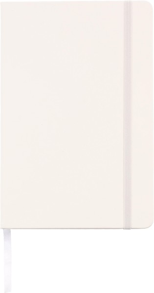 Notitieboek Bradley | Gerecycled PU | A5 | Geruit - wit