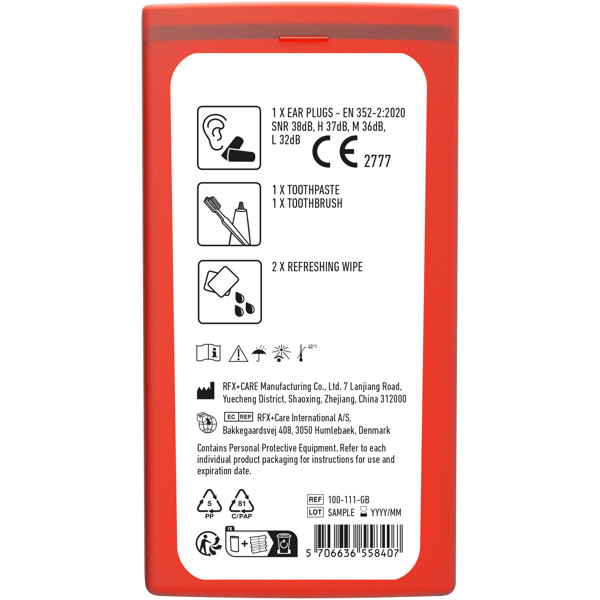 MiniKit A bordo - Vermelho transparente