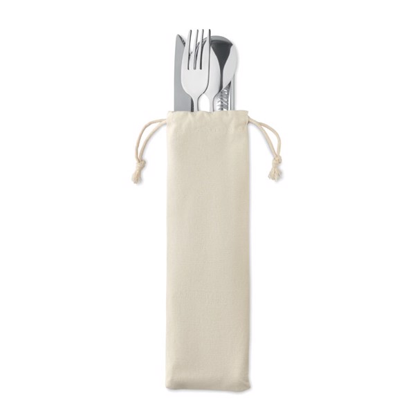 Couverts en acier inoxydable Custa Set