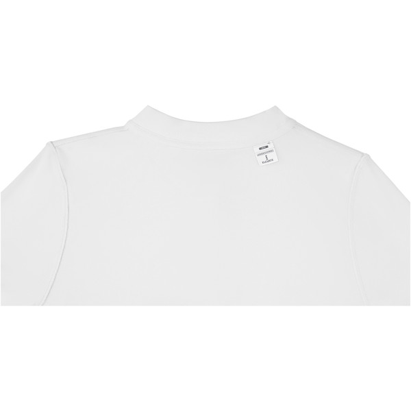 Polo Deimos en tissu léger et à manches courtes pour femme - Blanc / S