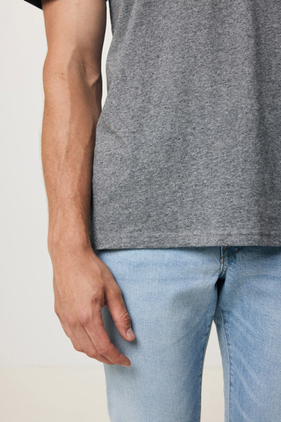 T-shirt léger en coton recyclé IQONIQ Sierra - Light Heather Anthracite / S