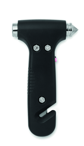 Martello emergenze 3 in 1 Resq - Nero