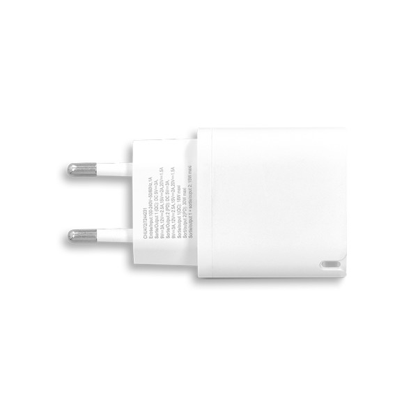 CHARGEUR SECTEUR RAPIDE 30 W SORTIES USB QC & TYPE-C PD