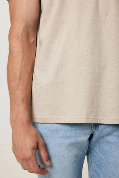 T-shirt léger en coton recyclé IQONIQ Sierra - Light Heather Brown / XXL