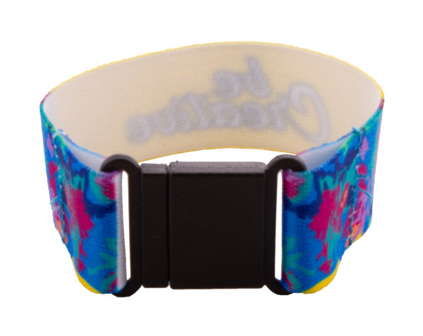 Mojo RPET bracelet, recycled polyester - White