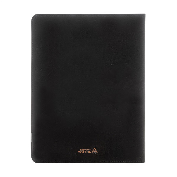 Recycled Canvas Document Folder Capudo A4 - Black