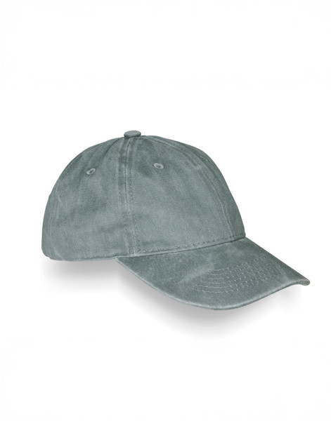 Result Pure Cotton Vintage Cap - Vintage Grey / ONE SIZE