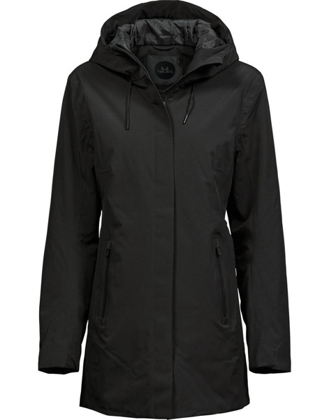 Womens All Weather Parka - Black / L