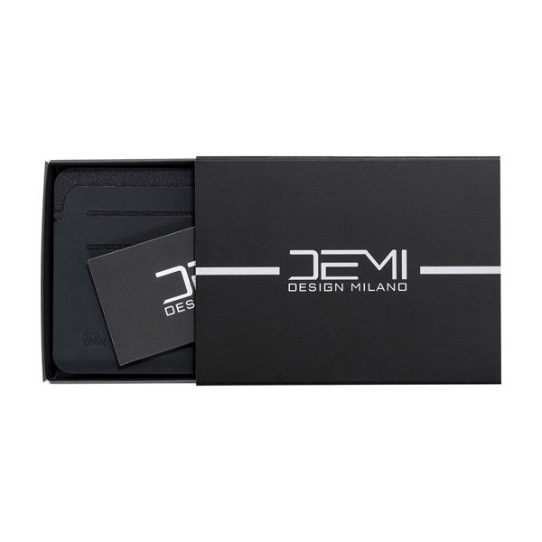 Rfid-Kartenetui Aus Weichem Pu. Mit Sechs Kartenfächern Und Rfid-Logo