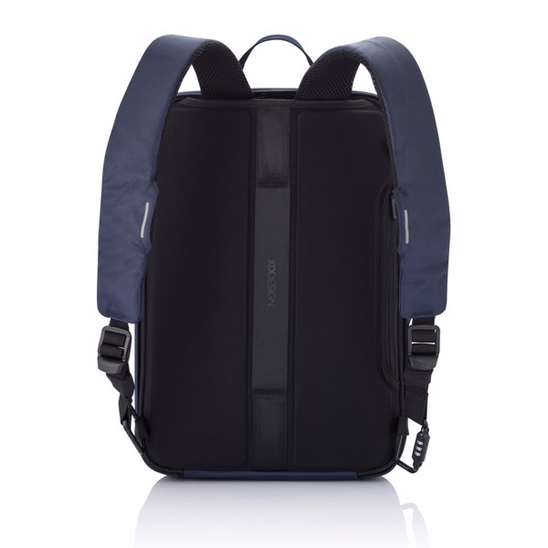 Bobby Bizz Anti-Diebstahl Rucksack & Aktentasche - Blau / Schwarz