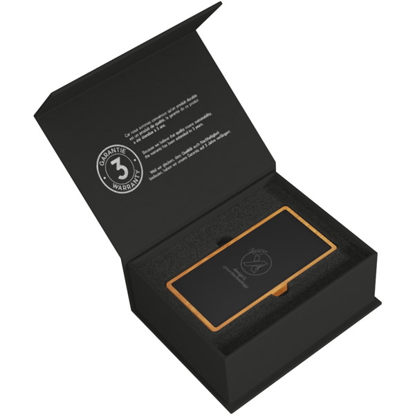 Speaker da 2x3 W e caricabatterie a induzione da 10 W SCX.design W18