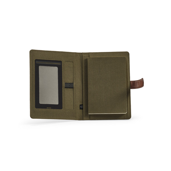 Eliot A5 Folder - Army Grøn