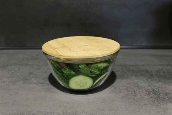 Glass Bowl Fresh Lunch
