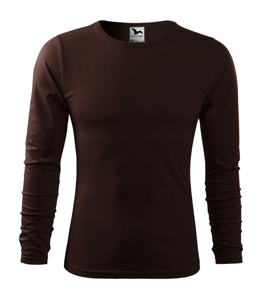 Triko Pánské Malfini® Fit-T Ls - Kávová / L