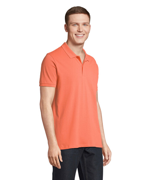 PLANET MEN polo 170g - Pop OrangeM