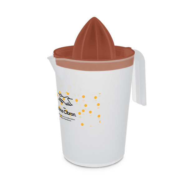 110CL TO THE BRIM PITCHER POT WITH JUICER SET - Terracotta / 