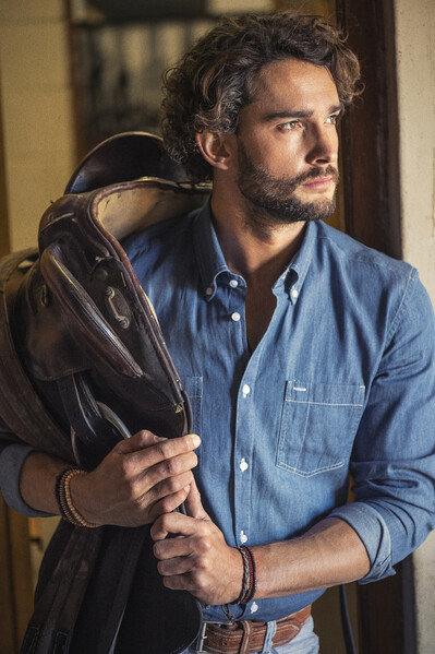 Harvest Jupiter Shirt Black Denim M