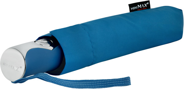 MINIMAX - Parapluie pliant - Ouverture et fermeture automatique - Impermable au vent -  100 cm - Bleu cobalt