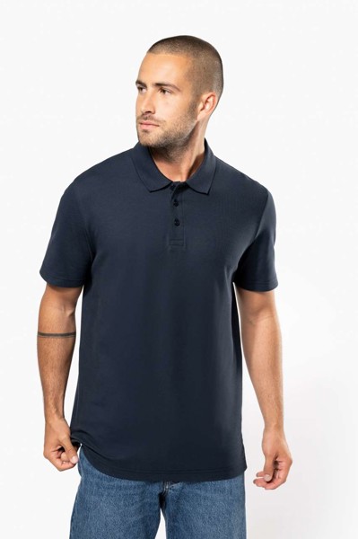 Unisex Piqué Polo Shirt - White / 4XL