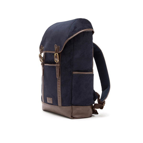 Vinga Hunton backpack, 17 inch laptop pocket - Blue