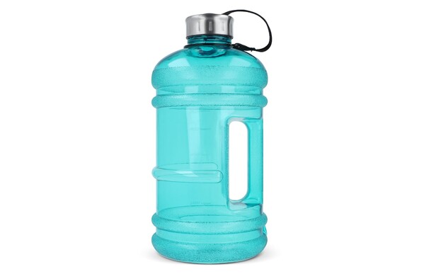 InSideOut Bouteille Jumper 2.2L - Transparent / Bleu clair
