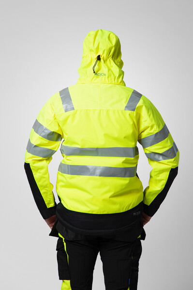 6418 PADDED JACKET ORANGE HV XS