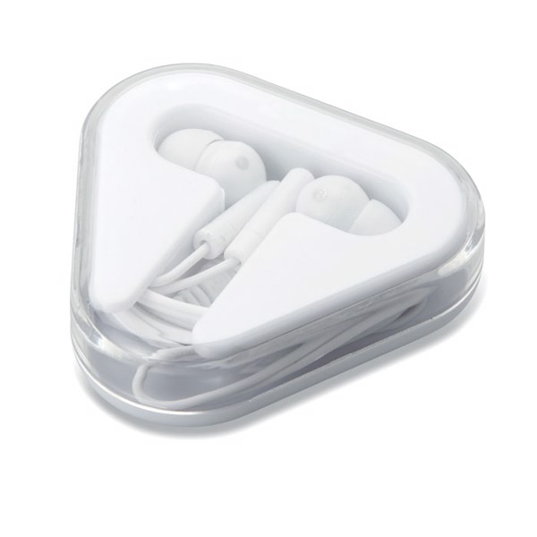 Earphones in PS case Musiplug - White