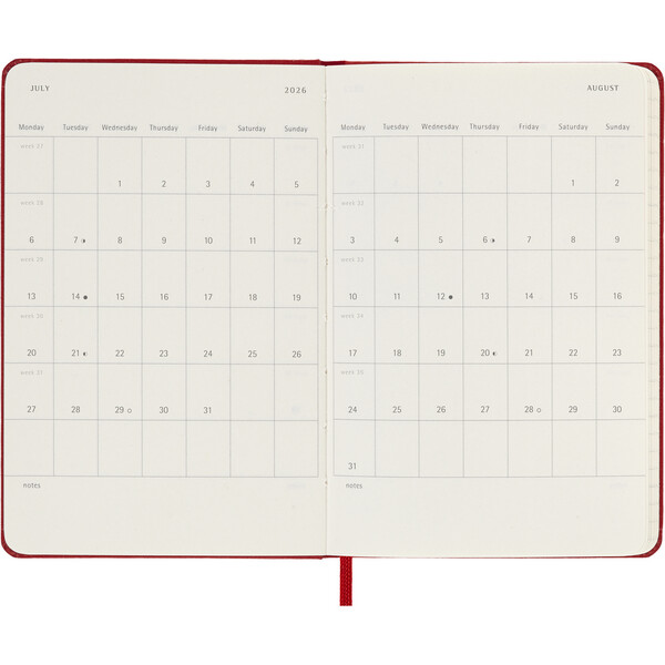 MOLESKINE diary - red