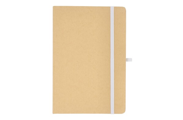 Carnet de notes papier Kraft A5 - Blanc