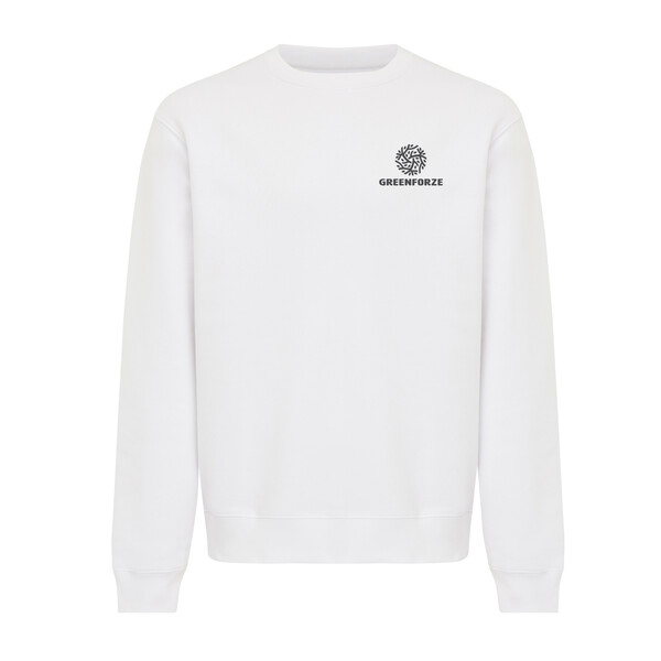 Mikina IQONIQ Torla z recyklované bavlny - Recycled White / XXL