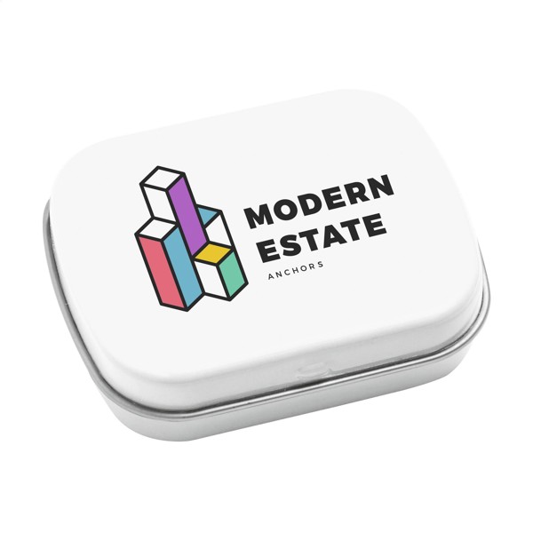 TinBox pastilles à la menthe - Blanc