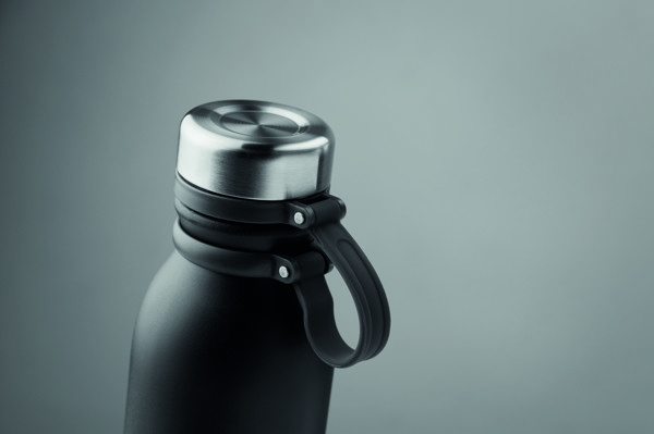 Borraccia doppio strato 600 ml Iceland - Nero
