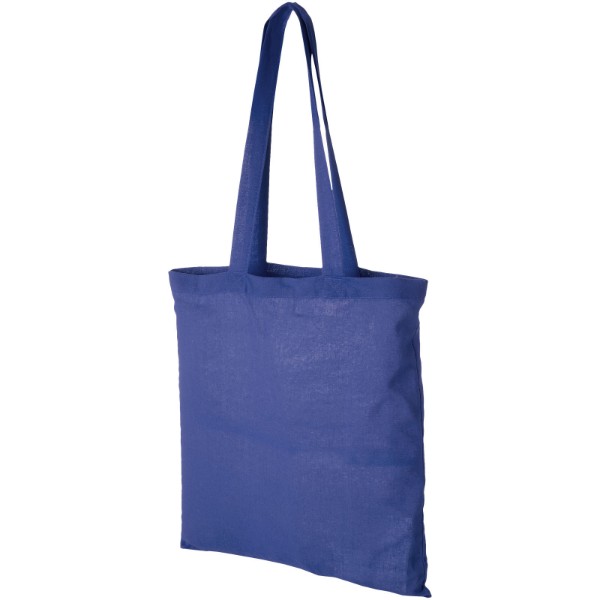 Shopper in cotone 140 g/m² Madras - 7L - Blu royal