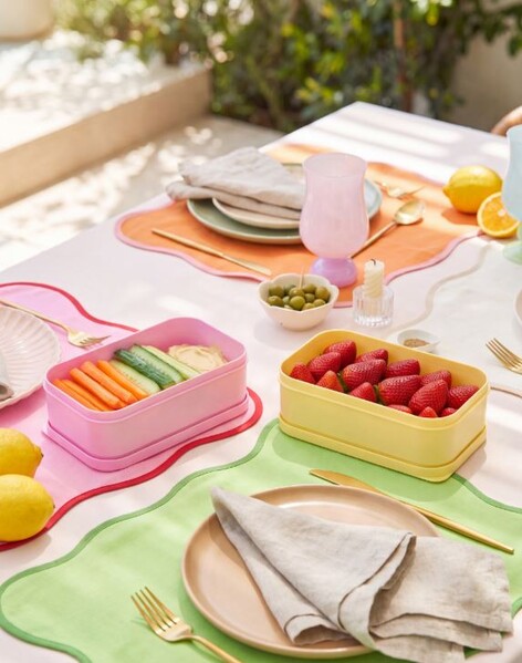 Lot de 2 Lunch box Polarbox Jaune