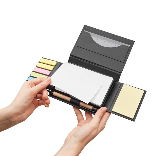 Memobox Pop Up Zum Aufklappen - Schwarz