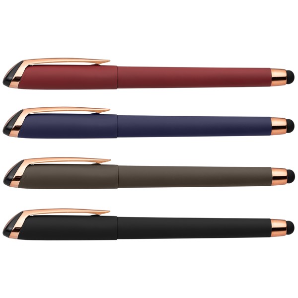 Gazelle Softy Gel Rose Gold avec Stylet - Assortiment / Jet d’encre 4 couleurs