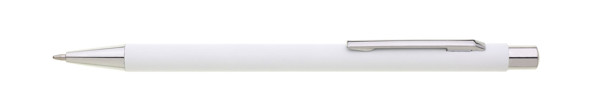 Metria Soft Metal Ballpoint Pen - White