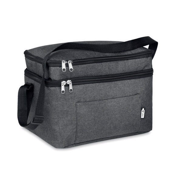 RPET cooler bag Icecube - Black