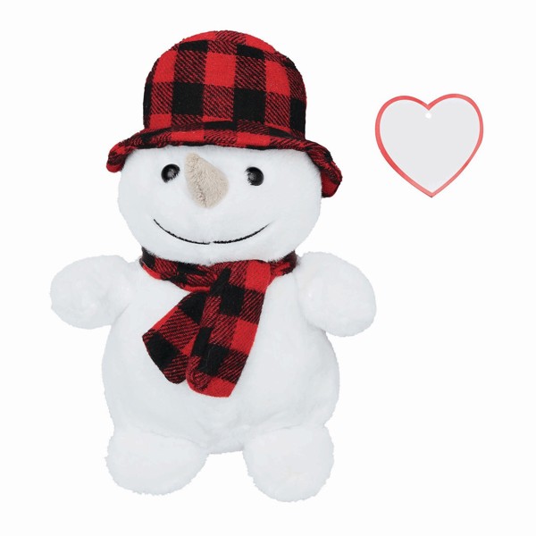 Johann plush snowman, extra soft fur