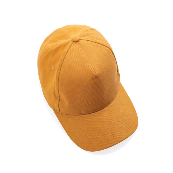 Impact 5 Panel Kappe aus 280gr rCotton mit AWARE™ Tracer - Sundial Orange
