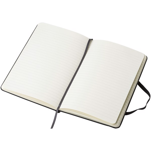 Moleskine Classic M hard cover notebook - ruled - Solid Black