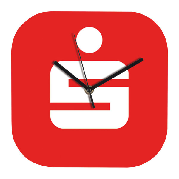 Wanduhr mit Allover Ziffernblatt Bel Air