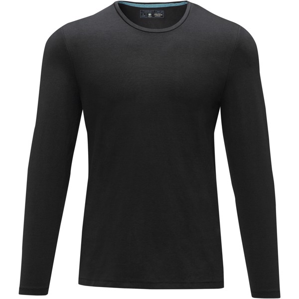 Ponoka Langarmshirt für Herren - schwarz / XL