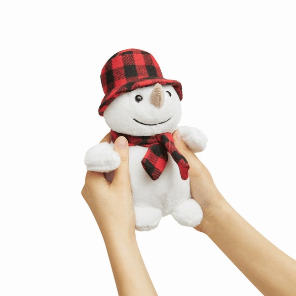 Johann plush snowman, extra soft fur