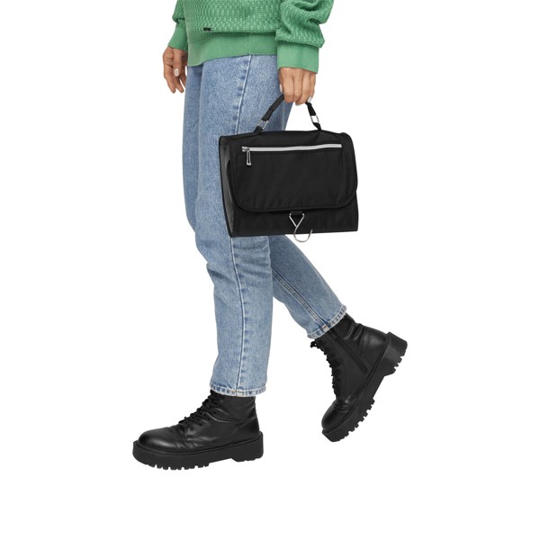 Kosmetiktasche Star - Schwarz