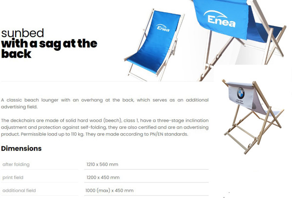Wooden deckchairs & chairs - custom made
